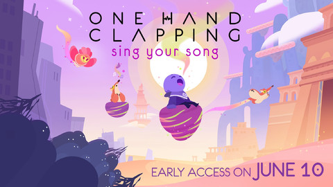 声でプレイする『One Hand Clapping』、Steamアーリーアクセスが6月10日開始＆日本語も対応予定。斬新な内容に花江夏樹さんも夢中に!?