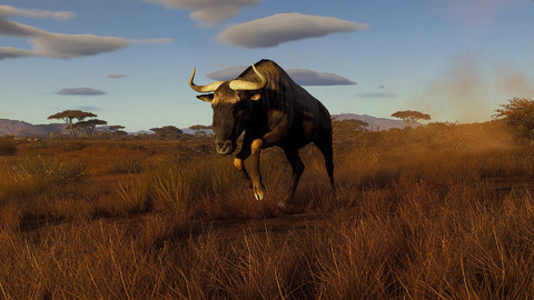 ハンティングゲーム『ウェイ オブ ザ ハンター』新DLC『ティカムーン平原』配信決定。アフリカの豊かな草原が広がる広大なサバンナや砂漠、山々が舞台